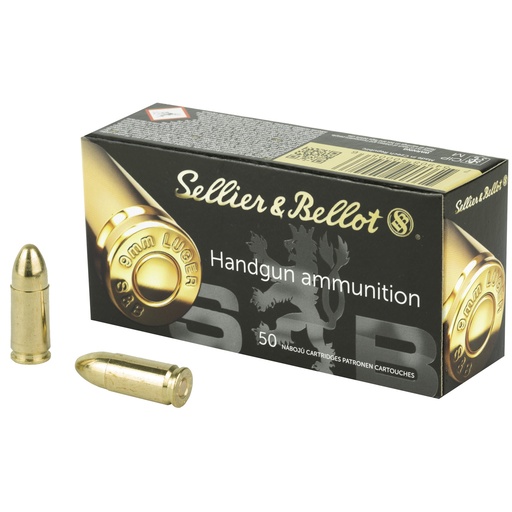 [SB9A] S&B 9MM 115GR FMJ 50/1000