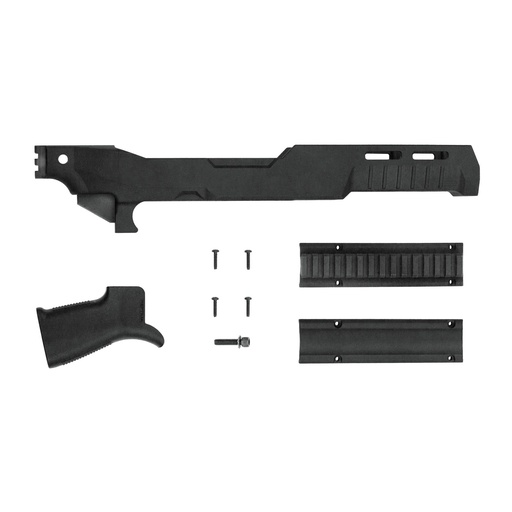 [SBT22F-01-SB] SB TACT FIXED CHASSIS FOR 10/22 BLK