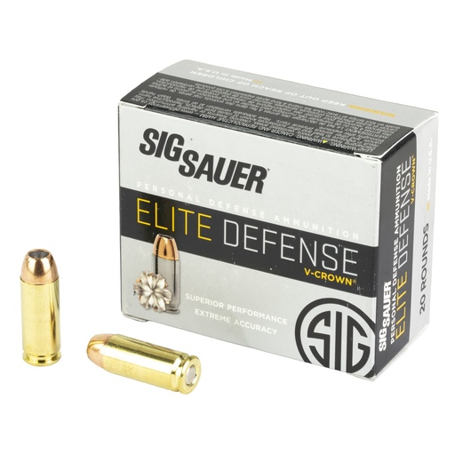 [SGE10MM200] SIG AMMO 10MM 200GR JHP 20/200