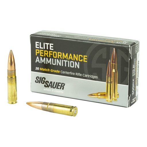 [SGE300A2] SIG AMMO 300BLK 220GR OTM 20/500