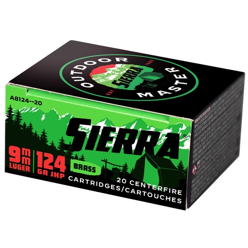 [SIERA8460-28] SIERRA OTDMST 40SW 180GR JHP 20/200