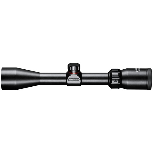 [SMS8P3940] SIMMONS 8 POINT 3-9X40 W/RINGS BLACK