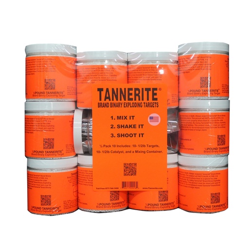 [TAN12PK10] TANNERITE BRICK 1/2LB TRGT 10/PK