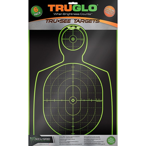 [TG13A6] TRUGLO TRU-SEE HNDGN TGT 12X18 6PK