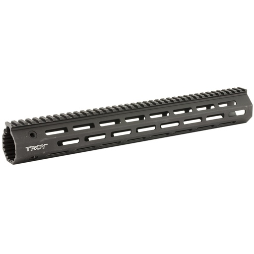 [TRYSRAI-ML1-15BT-00] TROY 15" M-LOK RAIL 5.56 ALUM BLK