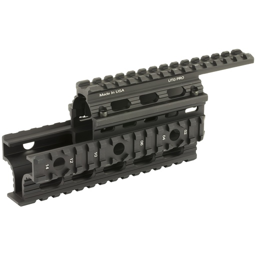 [UTGMTU009] UTG PRO AK-47 TACT QUAD RAIL BLK