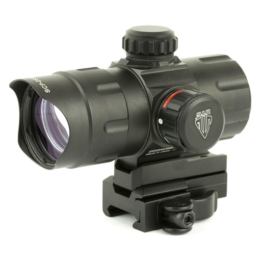 [UTGSCP-DS3840TDQ] UTG 4.2" ITA T-DOT W/QD MOUNT RD/GRN