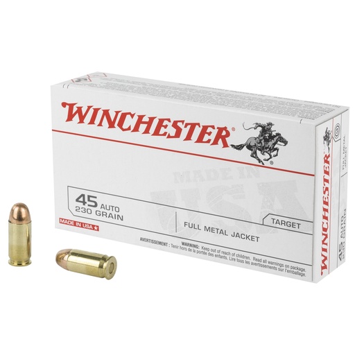 [WNQ4170BX] WIN USA 45ACP 230GR FMJ 50/500