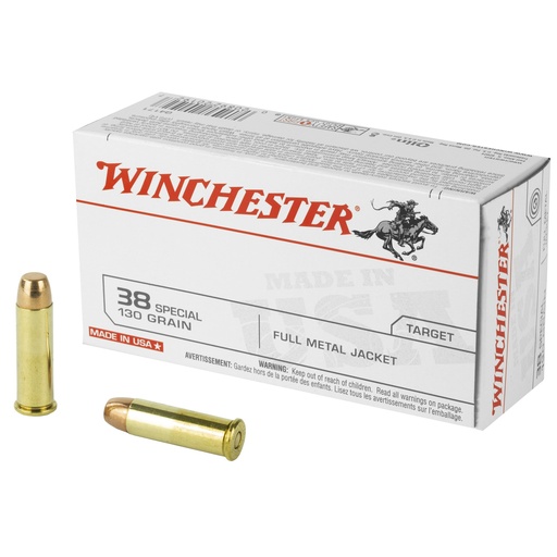 [WNQ4171BX] WIN USA 38SPL 130GR FMJ 50/500