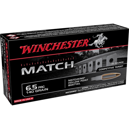 [WNS65PM] WIN PRC MATCH 6.5PRC 140GR BTHP 20/2