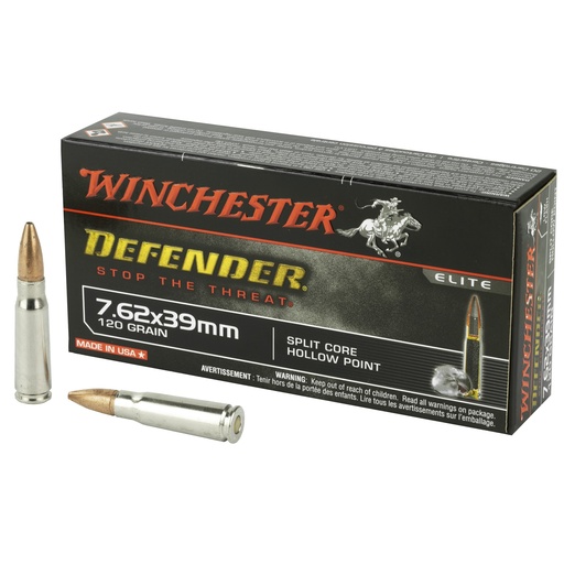 [WNS76239PDB] WIN DEFENDER 762X39 120GR HP 20/200