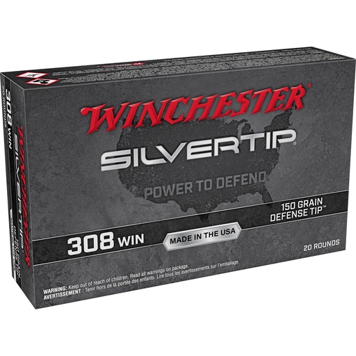 [WNW308ST] WIN SILVERTIP 308 WIN 150GR 20/200