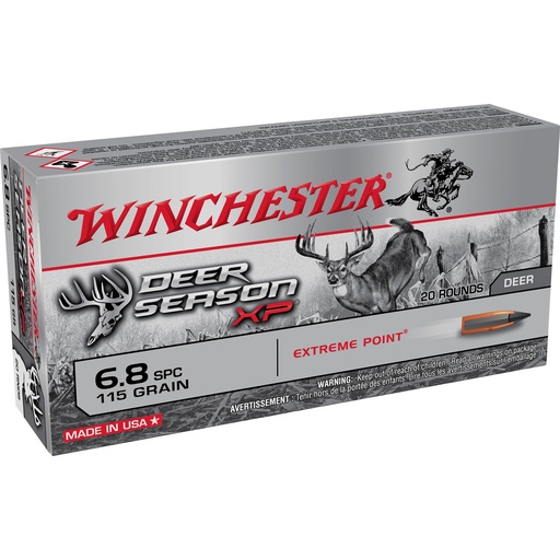 [WNX68SPCDS-LC] WIN DEER XP 6.8 SPC 120GR 20/200