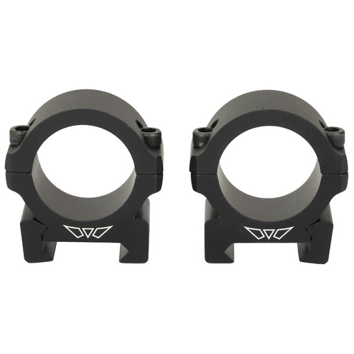 [WRV600M] WARNE VAPOR HORIZ 1" SCOPE RINGS LOW